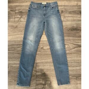 Altar'd State High Rise Skinny Jeans Slim Fit‎ Denim Blue Size 7